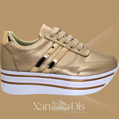 TENIS ROSE GOLD