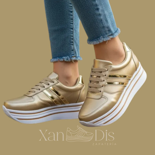 TENIS ROSE GOLD